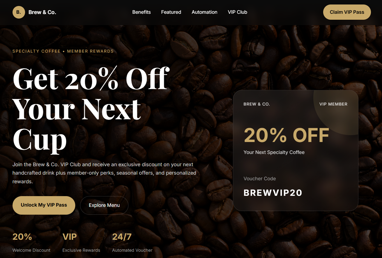 Brew Co VIP Pass